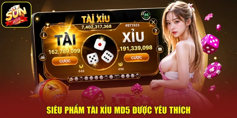 Siêu phẩm Tài Xỉu MD5 được yêu thích